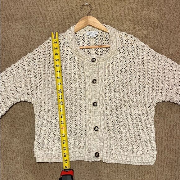 Rachel Zoe Gold Thread Cardigan - Picture 8 of 8